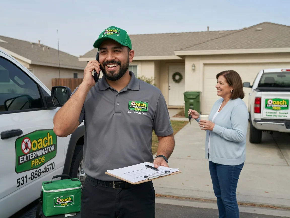 Pest Control Roach Exterminator Clubb, MO FAQs